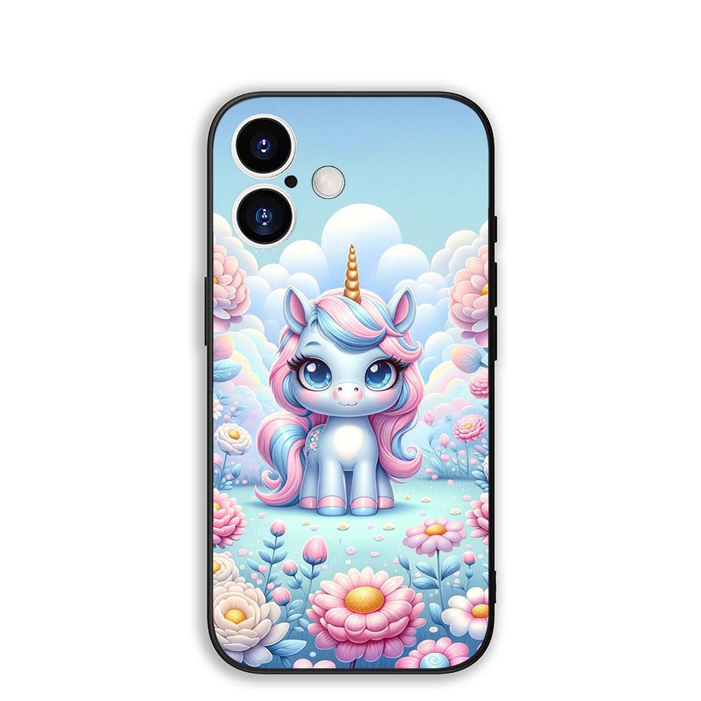 Für Motorola Moto G86 G57 G67 G24 G15 G54 Power G13 G14 G34 G35 G45 G60 G53 G55 G64 G75 G72 Handyhülle Einhorn Cartoon Pferd