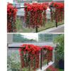 Realistic Silk Plastic Violets Wall Mounted Floral Display Maintenance Frees Indoor Decorative Flower Accessory