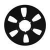 1 4 10.5 Inch Empty Takeup Reel 6 Hole Aluminum Alloy Universal Opening Machine Part Sound Tape Takeup Reel