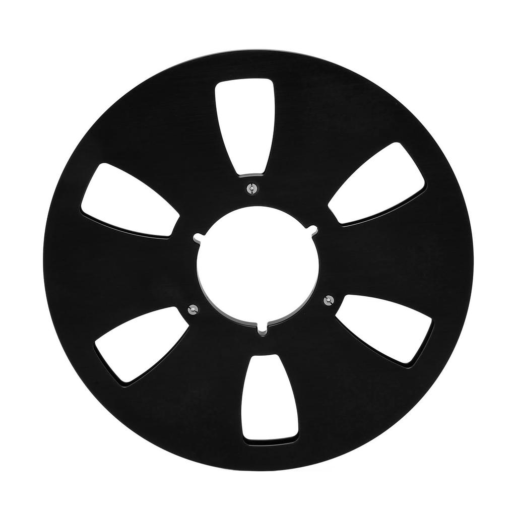 1 4 10.5 Inch Empty Takeup Reel 6 Hole Aluminum Alloy Universal Opening Machine Part Sound Tape Takeup Reel