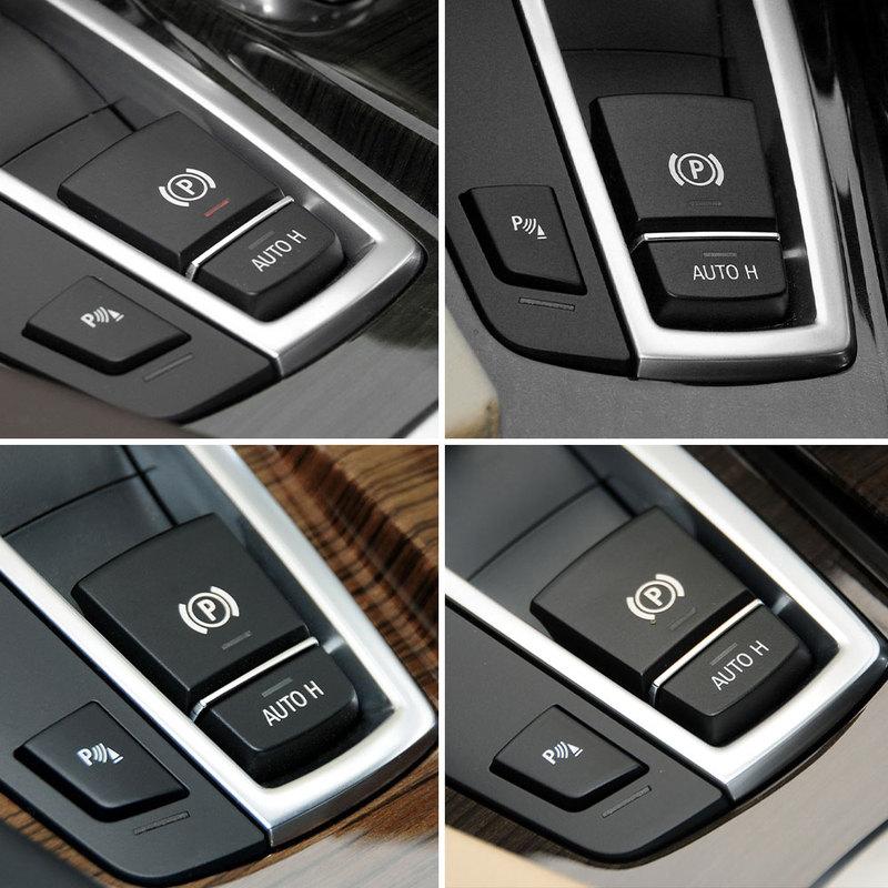 For BMW F10 F02 F07 F25 F26 F15 F16 Car Parking Hand Brake Park Control Switch Button Accessory For BMW 5 6 7 Series X3 X4 X5 X6