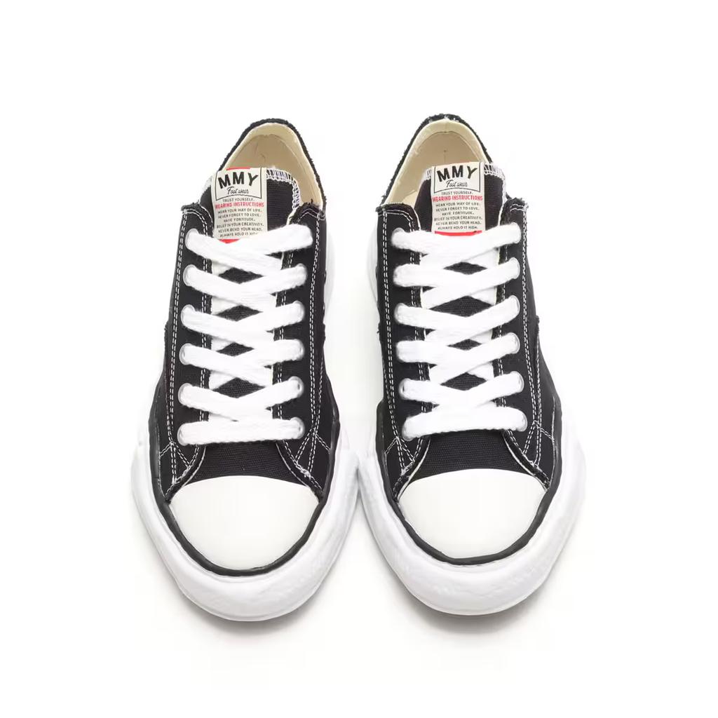 A01FW702-black Maison MIHARA YASUHIRO PETERSON Original Sole Canvas Low (Men's)