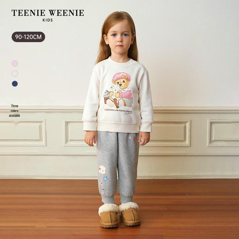 

Флисовая толстовка Teenie Weenie с принтом мишек для девочек-малышек 110