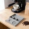Espresso Sıkıştırma Matı Kaymaz Silikon Sıkıştırma Matı Isıya Dayanıklı Kahve Sıkıştırma İstasyonu Ev Baristaları İçin
