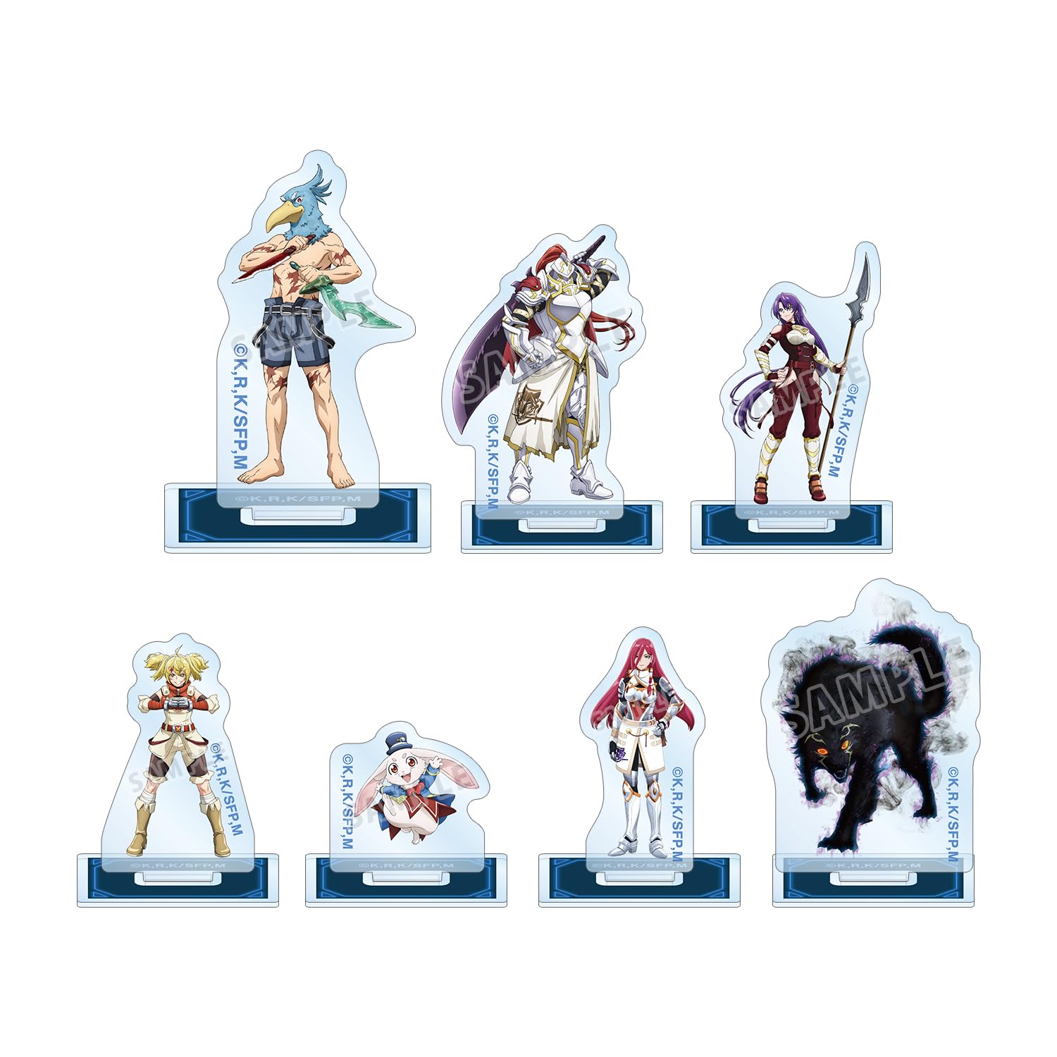 

TV Anime “Shangri-La Frontier” Trading Mini Acrylic Figures Box of 7