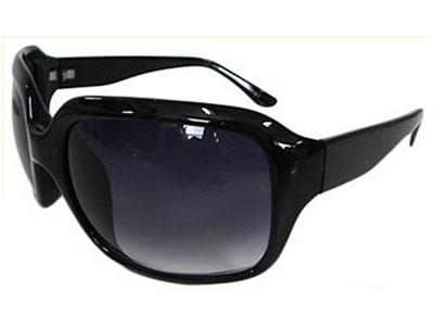8(eight) Big Frame Sunglasses, Oval Shape, Black