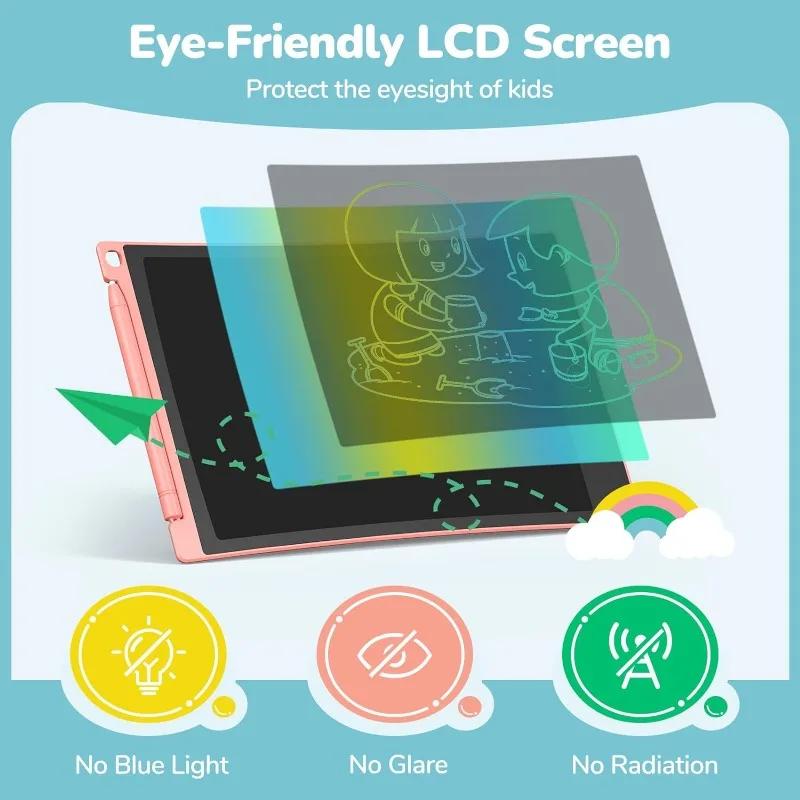 8.5 Inch LCD Writing Digital Graphic Drawing Tablets for kids Montessori Electronic Handwriting Pad Toys Graffiti Drawing Board