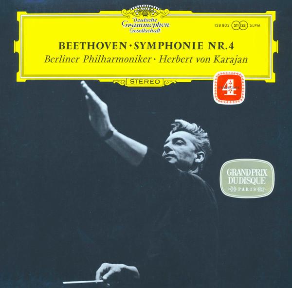 

LP Record HERBERT VON KARAJAN BERLINER PHILH Beethoven Symphonie Nr4 Bdur Op60 138803SLPM DEUTSCHE GRAMMO Germany Classical Used