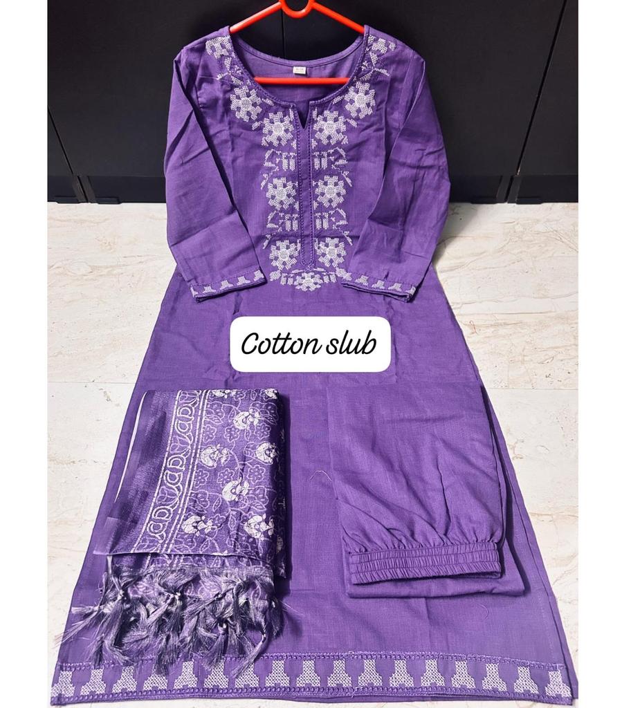 Women Designer Top Tunic Cotton Kurti Salwar Suit Indian Bollywood Salwar Kameez Set Dress