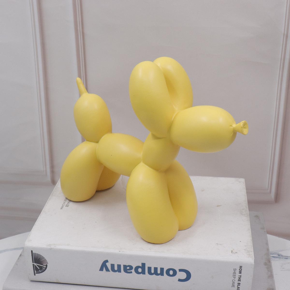 

Creative Resin Balloon Dog Ornament for Home and Office Decor