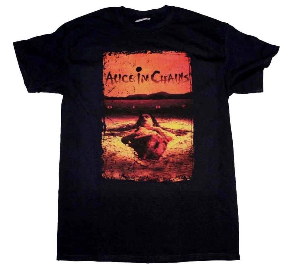 

New Authentic Alice in Chains Dirt Album Jar of Flies Grunge Band T-Shirt 2XL