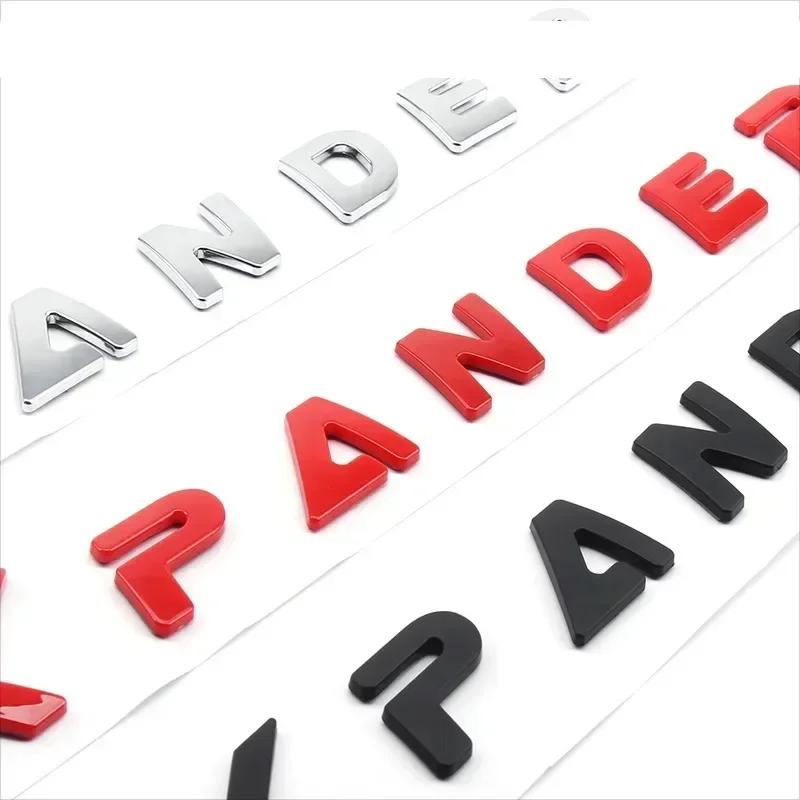 3D Raise ABS XPANDER Letters Car Front Hood Emblem Badge Rear Trunk Sticker Decals For Mitsubishi XPANDER Logo Accessories
