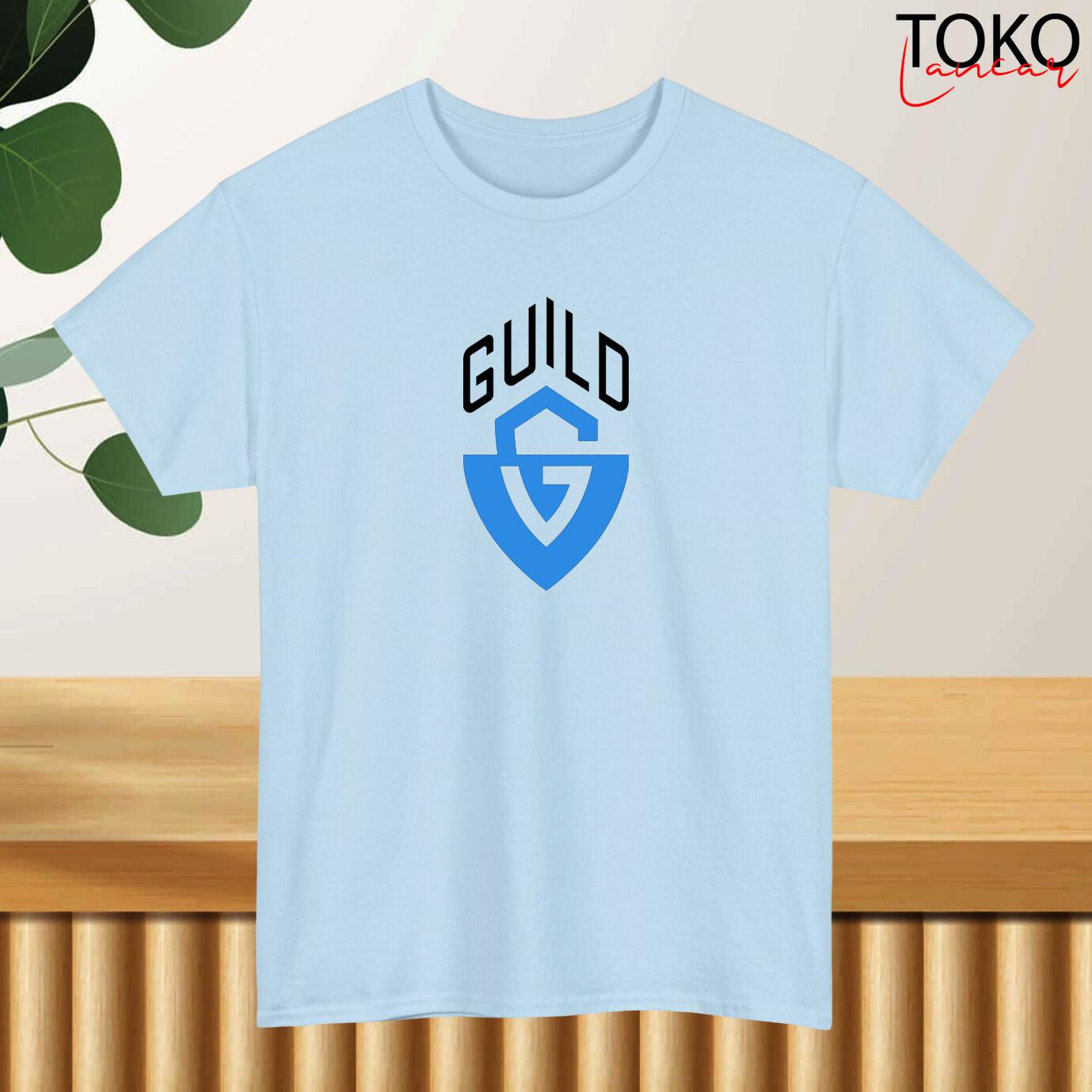 Guild Guitars Logo T-Shirt Black/Navy/White/Grey/Blue S-5XL Unisex T-Shirt M