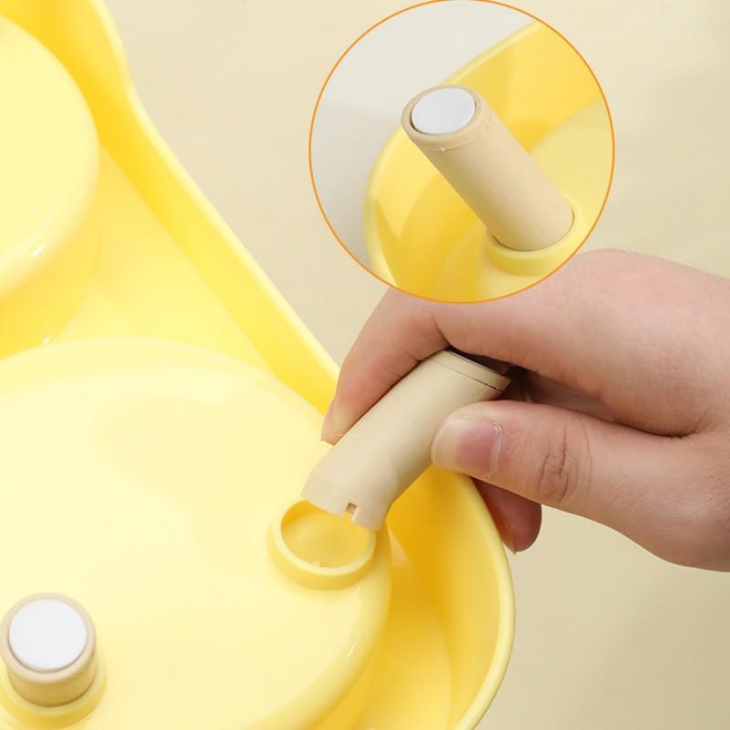 Dog Bowl Stainless Steel Dog Food Bowl Double Bowls for Dogs Feeding Neck Protector Pet Feeder Detachable Feeder Cat Water Bowls
