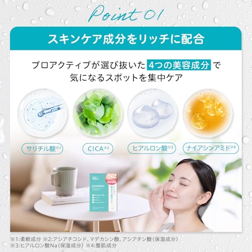 Proactiv Skin Care Patch 15 sheets 10 sheet set Eco pack version Adhesive Makeup Concealer possible Concealable cica Hyaluronic acid Niacinamide Less