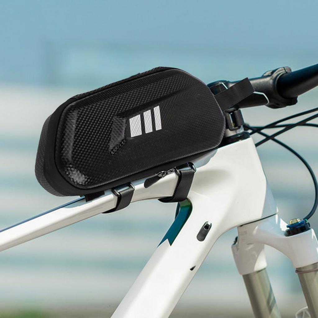 Sac de rangement triangle pour moto Imperméable avec sécurité réfléchissante renforcée