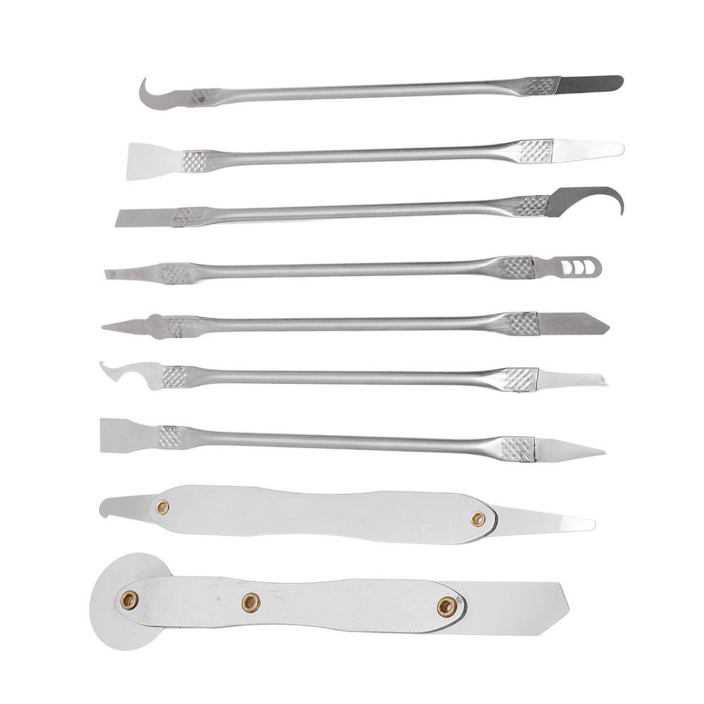 10 PCS Ultra Thin Spudger Pry Tool Kit Alloy Steel Repair Tool Kit  Electronics Repair