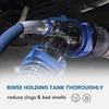 DUMPMAN RV Tank Rer, Must Have Sewer Adapter For RV Sanitation, Transparent Sewer Tank Adapter With Built-In Gasket