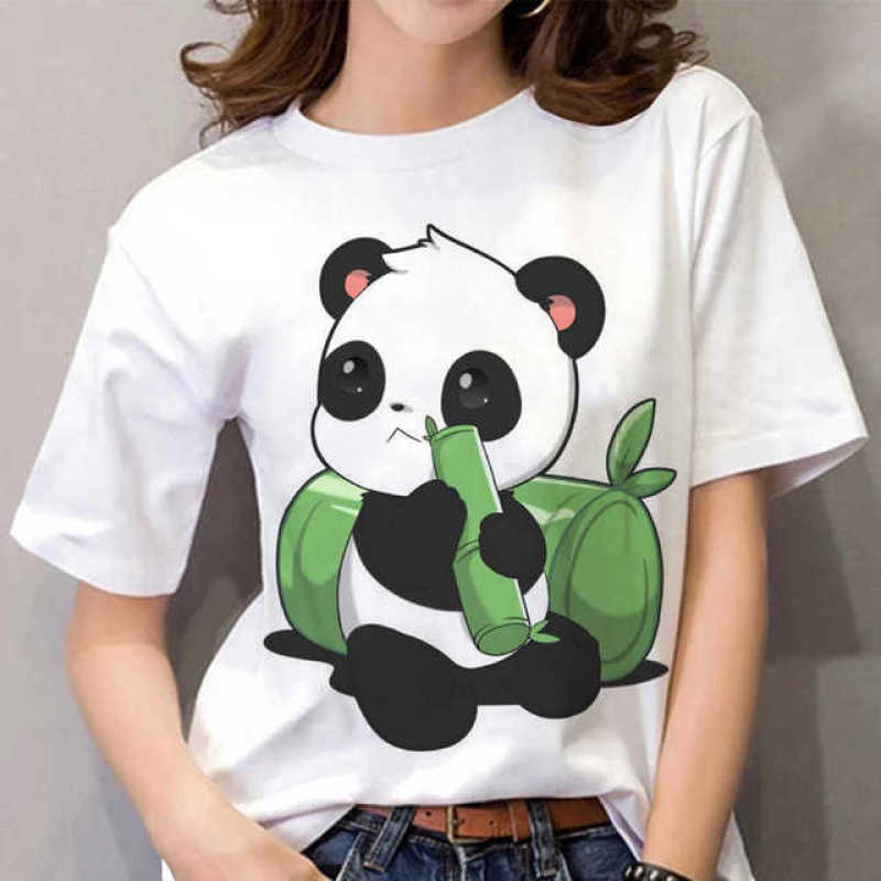 New Unisex's T-shirt 3D Panda Print Short Sleeve Top Summer Casual Black T-shirt Plus Size XS-6XL