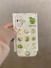 Single-layer Gongge green apple is suitable for Apple 16promax/15/14/13 all-inclusive mobile phone case iphone12