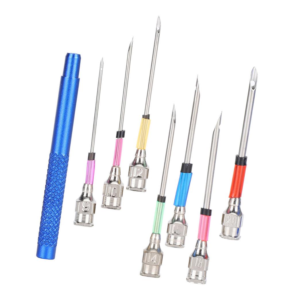 Steel Embroidery Stitching Punch Needles Set Knitting Art Needles with Handle