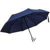 Radweather Folding Umbrella for Men and 8 Automatic UV Protection Women, Ultra-Lightweight (300g), Ribs, Open/Close, Unbreakable, Windproof, (Navy)