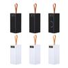 Avtagbart Batterifodral Powerbankfodral 32x18650 Batterifodral Ingen Svetsning Behövs Snabbare Laddare Yttre Fodral med LED-ljus