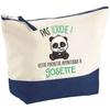 Makeup Bag - PLANETEE - Josétte Don't Touch Panda - Large Size - Cotton - HD Printing