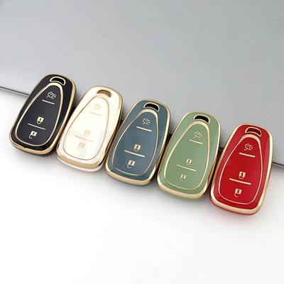 3 Buttons TPU Car Remote Key Case Cover for Onix Turbo Cruze Orlando Trax Tracker Trailblazer Equinox Malibu Bolt