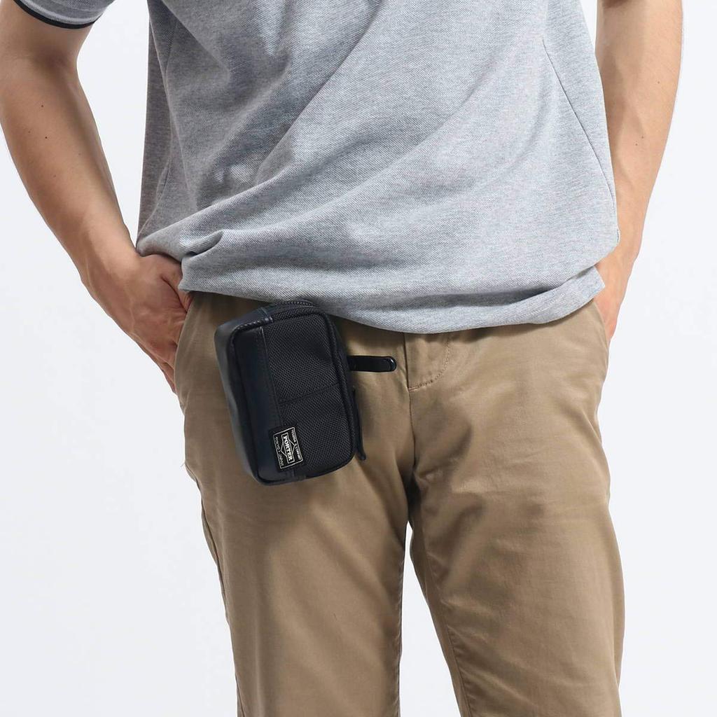 Porter PORTER Pouch Digital Camera Case HEAT [Yoshida & Co.] 703-07973 (Black)