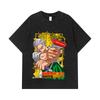 275 GSM Washed T-shirts 100% Cotton Sakamoto Days V4 Taro Print Unisex Heavy Cotton T Shirt