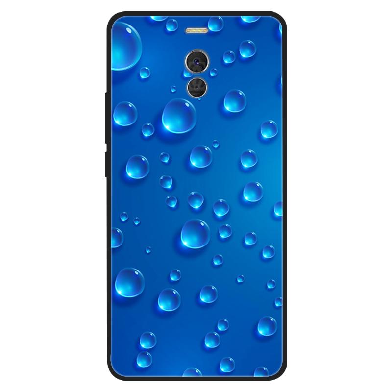For Meizu M6 Note Case Silicone Cat Painted Soft Black Cover for Meizu M6Note M3 Note 8 Cover TPU Coque Protective Capa