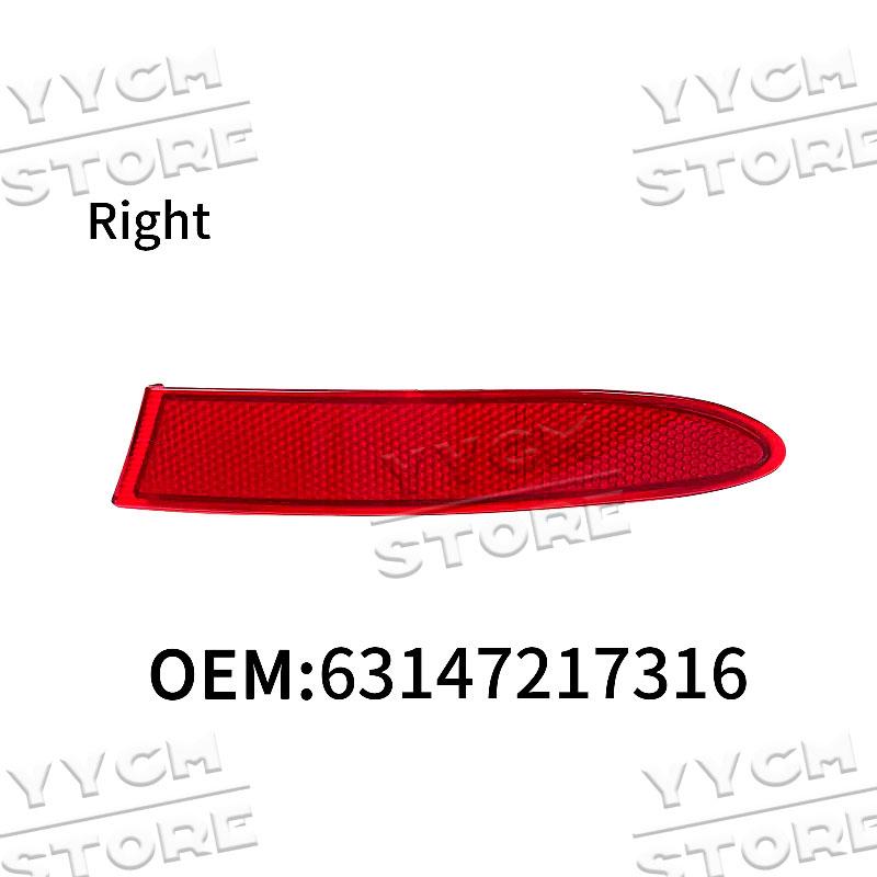 

Для BMW X3 F25 2010-2014 Автомобильный задний бампер Светоотражающая лампа Красные светоотражающие полосы 63147217315 63147217316 Фонари стоп-сигнала