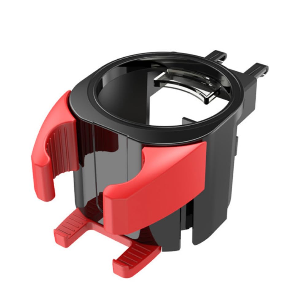 

seizar Подстаканник Держатель для напитков Автомобильный держатель для смартфона Автомобильный держатель для напитков Регулируемый угол Поставляется с держателем для воздуховода Прочный Водонепроницаемый (красный)