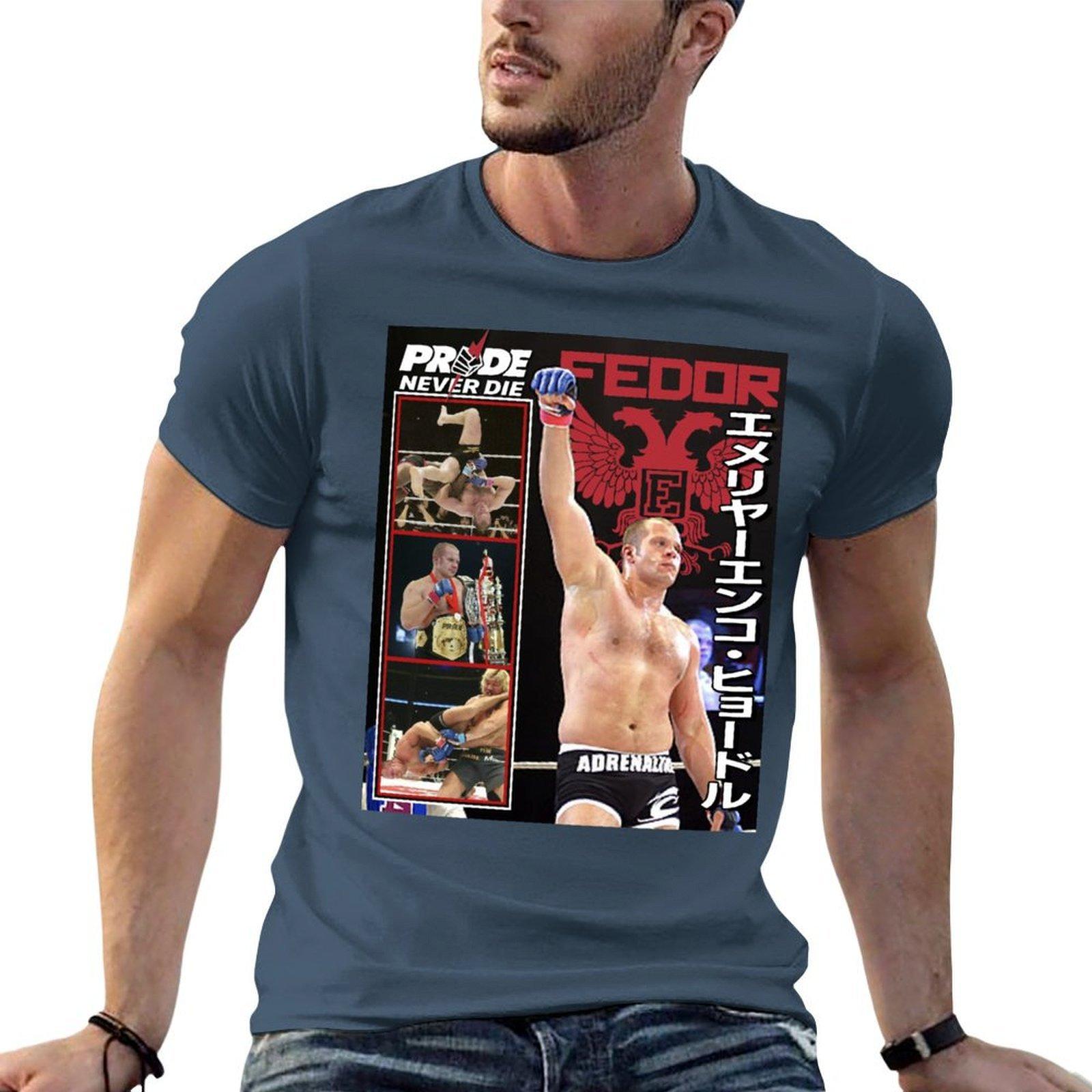 Fedor Emelianenko Pride Never Die Tshirt T Shirt Unisex Designer T Shirt For Unisex 100 Percent Cotton Tshirt S