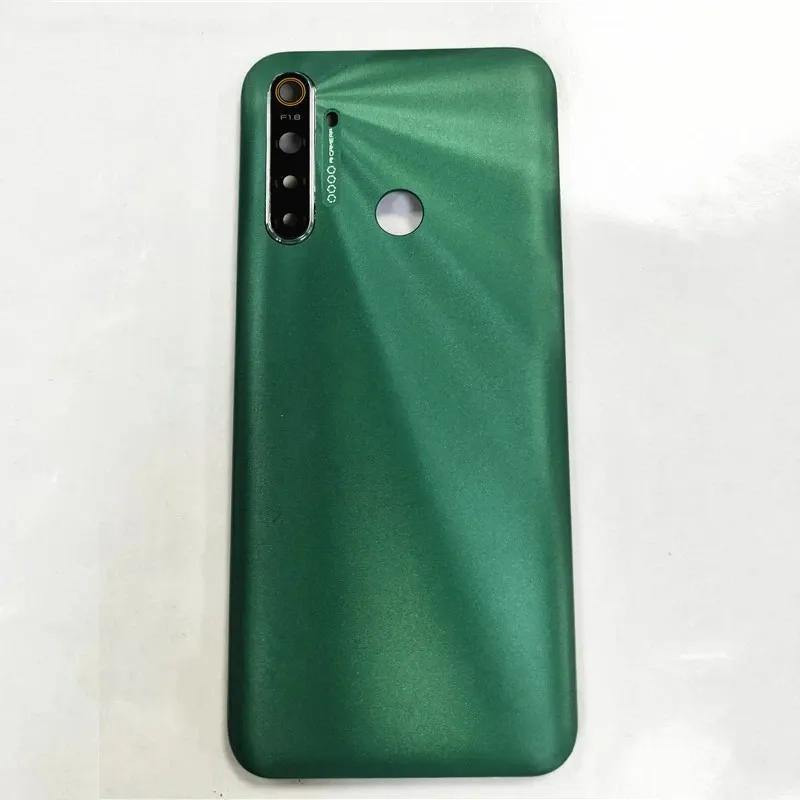 Battery Cover Rear Case Housing For Realme 5i RMX2030 Back Cover with Camera Lens Logo Repair Parts