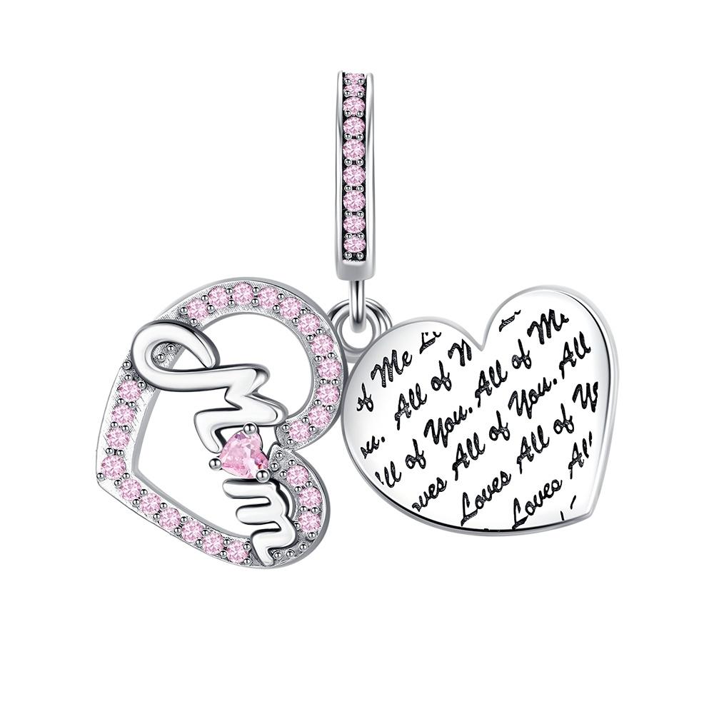 Elegant Ballet Charm Fit 3Mm Bracelet Diy For Women Copper Bead Star Clover Rabbit Charm Perfect Mother'S Day Gift