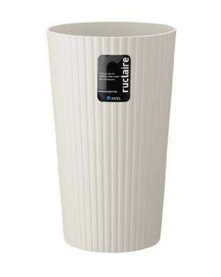 Asbel Trash Can L 13L White "Leclerc Collection"