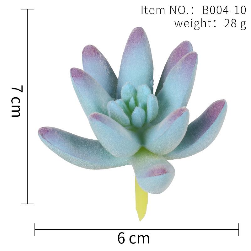 Simulation Succulent Plant Head Small Succulent Plant Head Home Decoration Supermarket Decoration Shooting Props Products