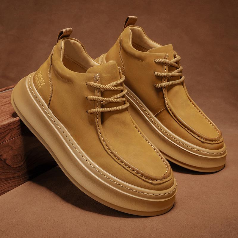 Trendy New High-quality Versatile Casual High Top Boots Casual Sports Walking Shoes Work Shoes Men Casual Shoe Zapatillas Male