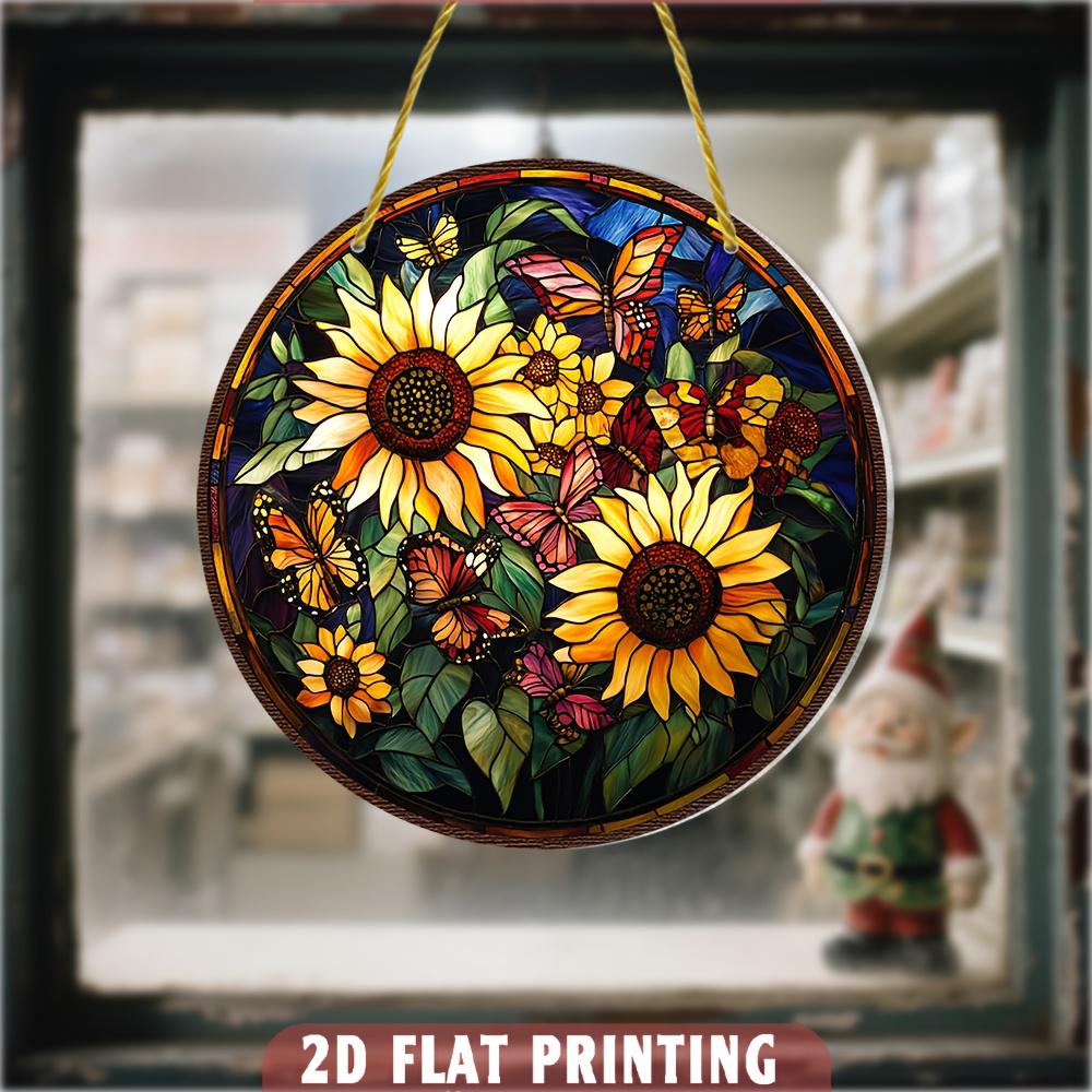 2D Flat Acrylic Colorful Butterfly  Decoration , Use No Batteries/Electricity Needed, Unique Indoor/Outdoor Decoration , Multipurpose Traditional