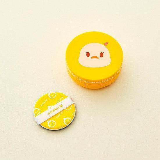 ATOPALM Puder przeciwsłoneczny do twarzy Tok Tok z wkładem SPF 43+ PA+++ 15g*2 szt.