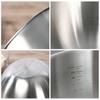 Stainless Steel Silver Salad Bowl Rice Noodles Lamian Noodles Bowl Kitchen Tableware Food Container