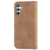 For Samsung Galaxy A55 5G Case Card Slots Skin-touch Leather Flip Phone Cover