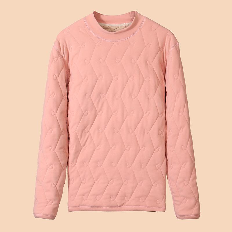 Set de lenjerie termică pentru bărbați: Bumbac super gros, cu trei straturi, cu căptușeală de catifea pentru protecție împotriva frigului de iarnă (600g)