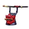 Suporte para Controle de Jogo Rosto de Diabo Guerreiro Espada Mão Suporte de Controle Adequado Para Ps5/4Ps5/Ps4/Xbox/Switch Suporte para Controle