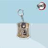 Tanjiro Nezuko Acrylic Keychain  Anime Character Pendant Car Key Chain Bag Hanging Gift Toy