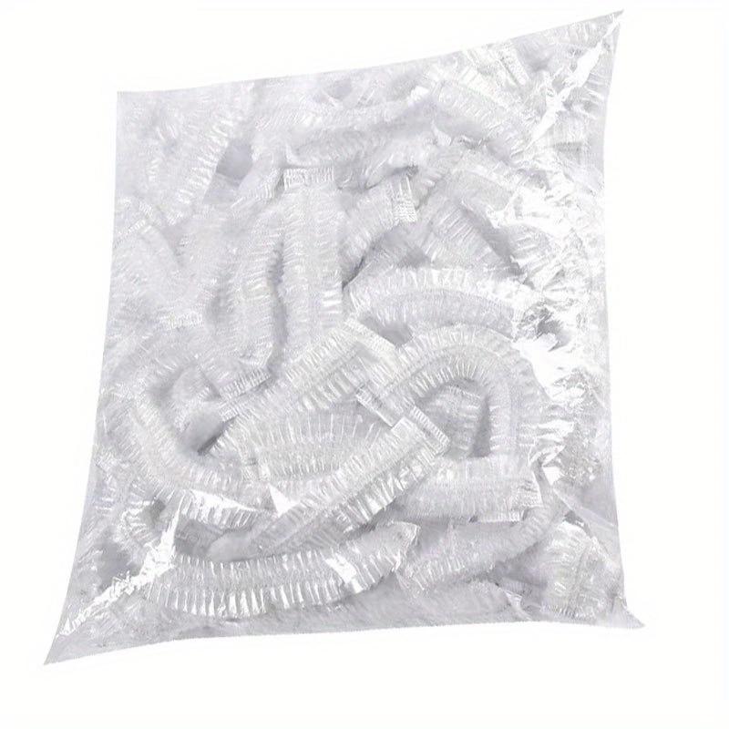 

100pcs/200pcs Food-Grade Plastic Wrap Cover, Sealed and Leak-Proof, Household Kitchen Refrigerator Food Preservation Cover 100pcs