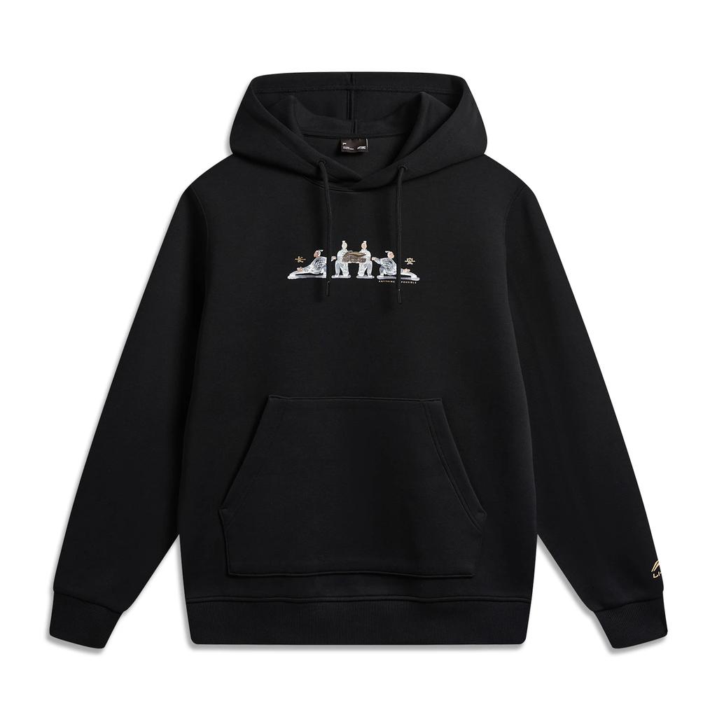 Li Ning Chinese Culture Series Simple Casual Versatile Sweatshirt Unisex sweatshirt AWDW649-1