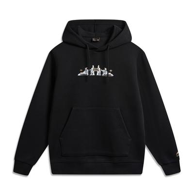Li Ning Chinesische Kultur Serie Einfaches Lässiges Vielseitiges Sweatshirt Unisex Sweatshirt AWDW649-1